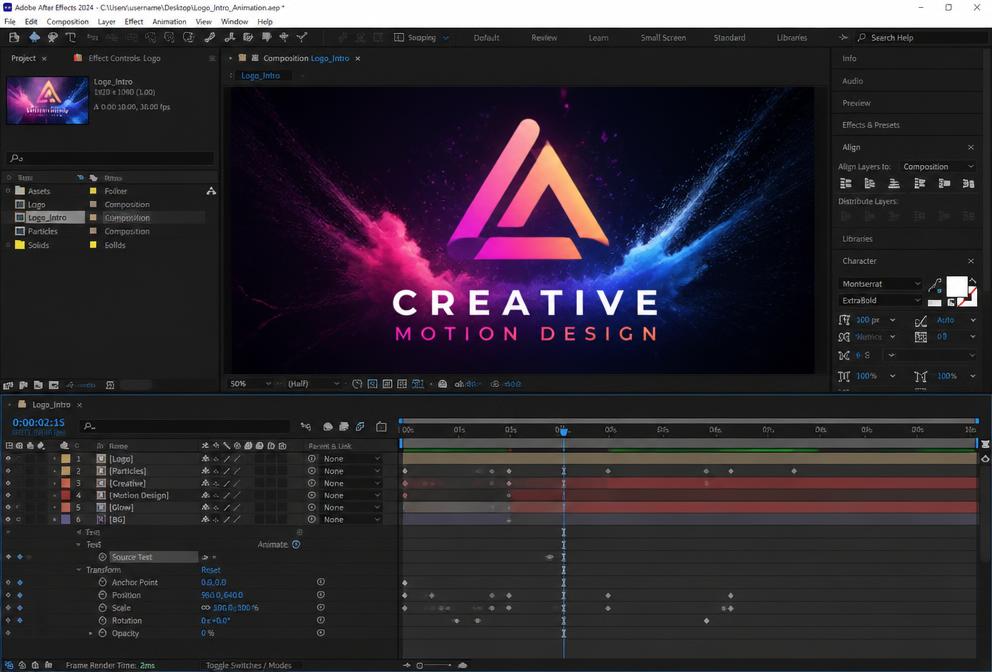 Motion Graphics (AEP)